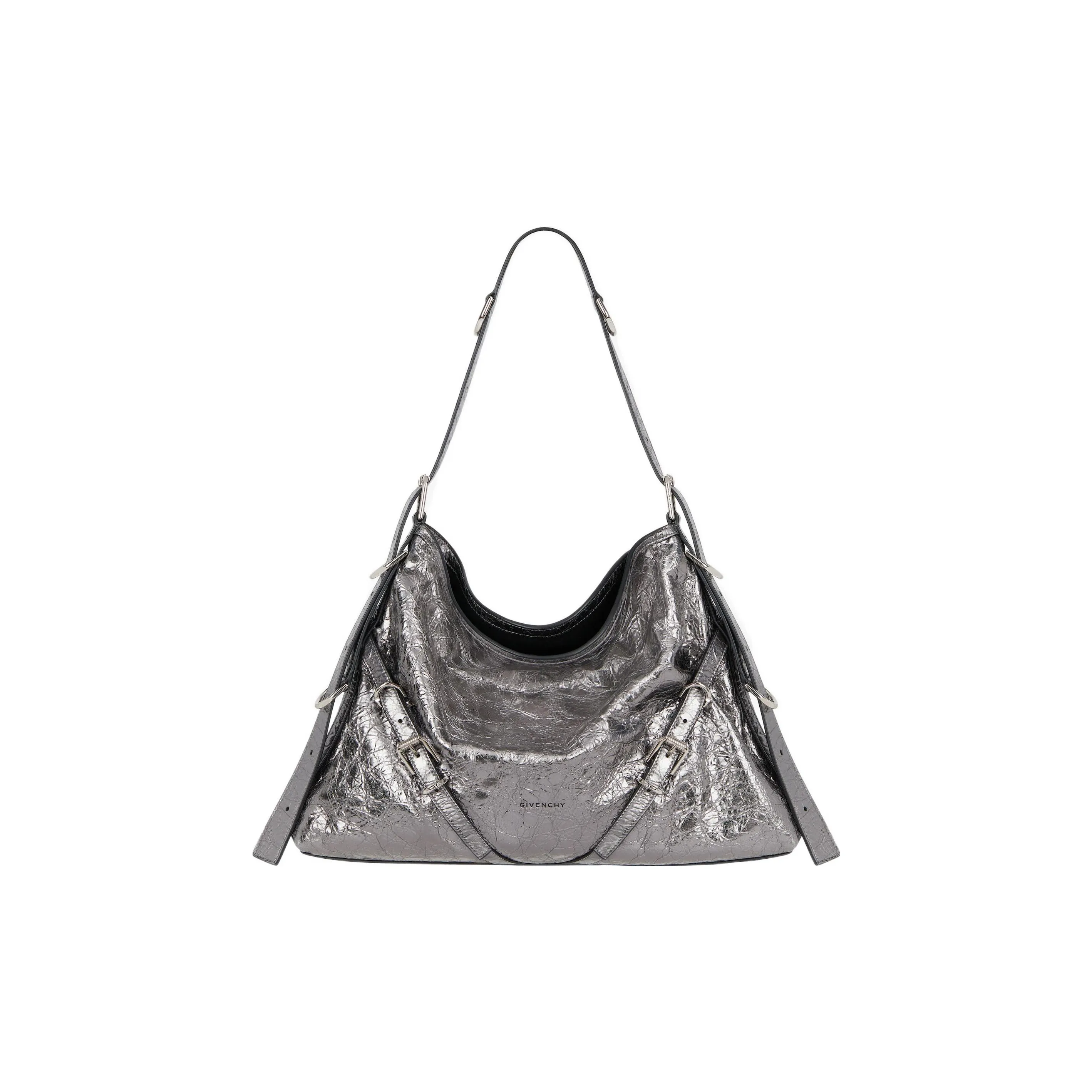 絶対欲しい GIVENCHY ヴォユー 羊皮革 ハンドバッグ/ショルダーバッグ レディース シルバー N級品 本物同様 偽物ブランド